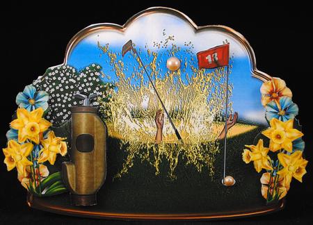 Stuck in the Bunker! Shaped Card Kit by Yvonne Middleton