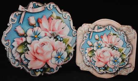 Soft Rose Vintage Roses by Yvonne Middleton