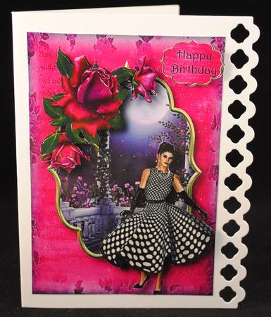 Ladies Day with Twilight Roses by Yvonne Middleton