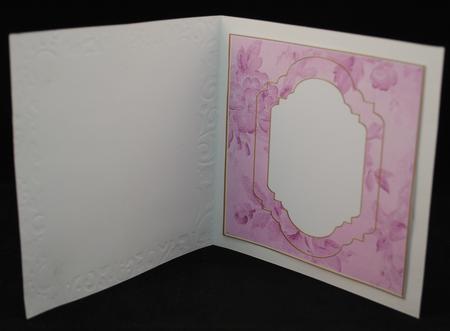 Lilac Rose Fancy 7in Square Insert Panel Sheet by Yvonne Middleton