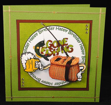 Fishing and a Pint by Yvonne Middleton