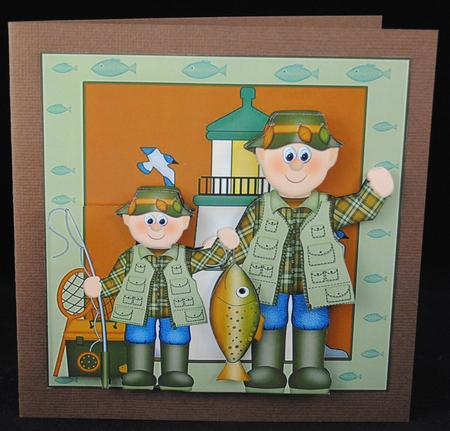 Happy Fishing Day by Yvonne Middleton