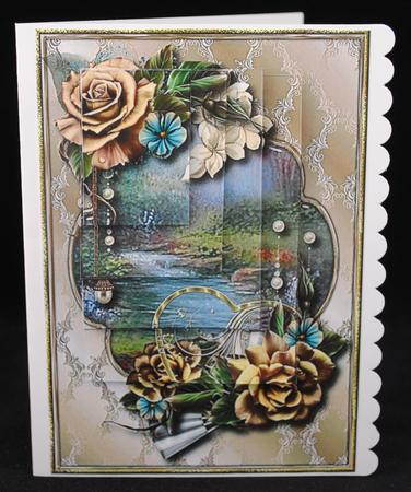 Woodland Serenity Off-center Pyramid Mini Kit by Yvonne Middleton