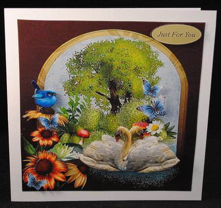 Spring Country Scenic Topper with Decoupage by Yvonne Middleton