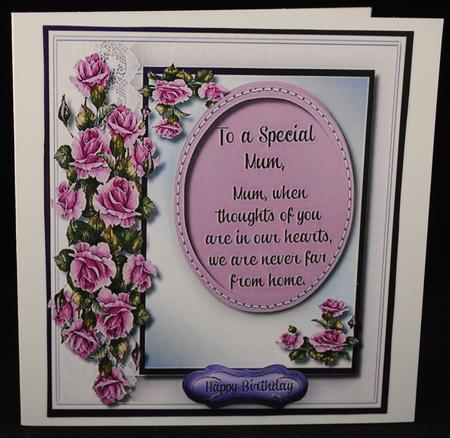 Mum ,with Thoughts of You by Yvonne Middleton