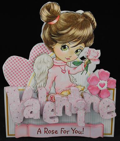Little Cuties Shaped Mini-kit - I Love My Valentine! by Yvonne Middleton
