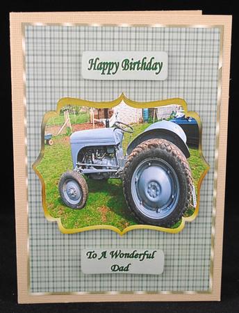 A Classic Massey Ferguson Tracter by Yvonne Middleton