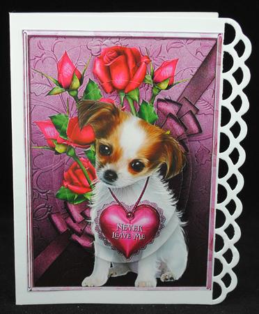 Never Leave Me 5x7 Cardfront by Yvonne Middleton