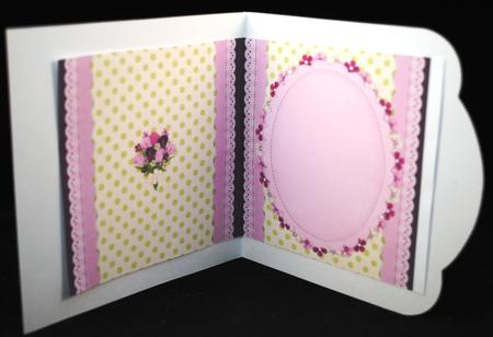 Purple & Lilac Bouquet Insert by Yvonne Middleton
