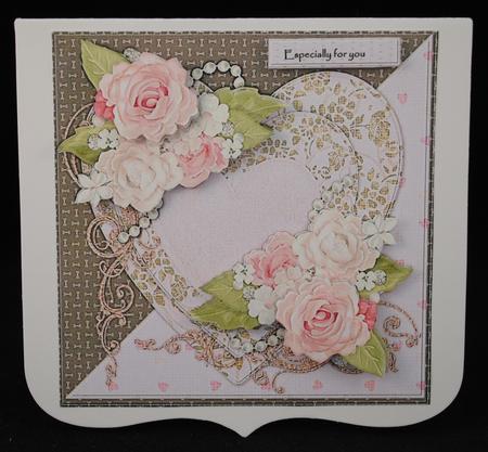 Heart & Roses by Yvonne Middleton