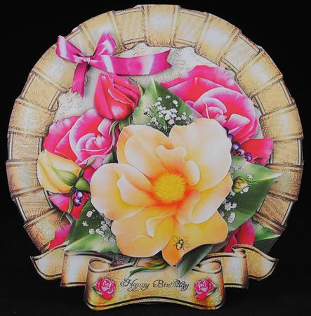 Colorful Roses by Yvonne Middleton
