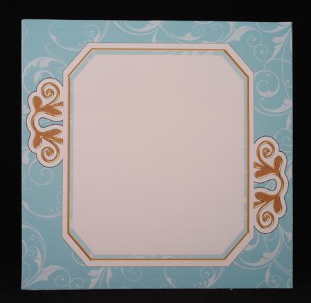 Teal Birdcage Fancy Emerald 8in Envelope Mini Kit by Yvonne Middleton