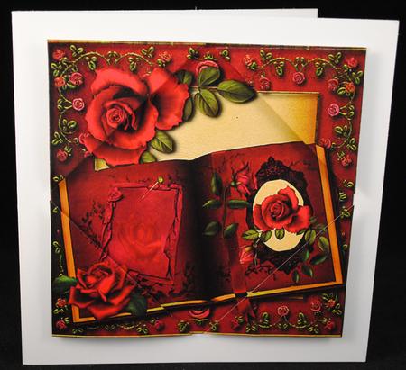 Book of Red Roses + Extra Corners by Yvonne Middleton