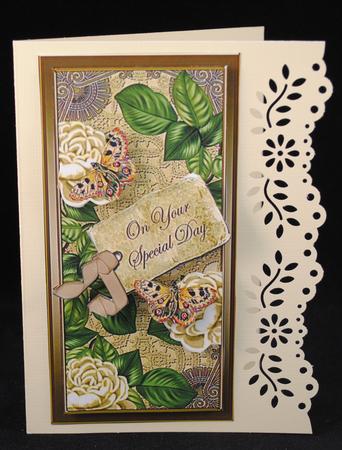 Lemon Roses Your Special Day Dl Topdown Topper by Yvonne Middleton
