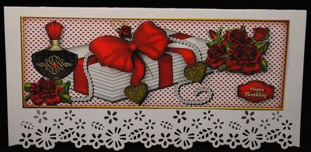 Love Letters with Roses Dl by Yvonne Middleton