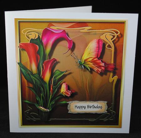 Beautiful Hot Pink Calla's  by Yvonne Middleton