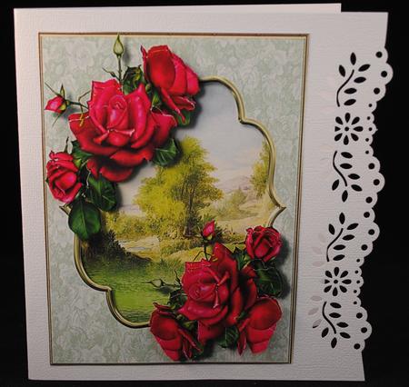 Beautiful Celebration Red Roses by Yvonne Middleton