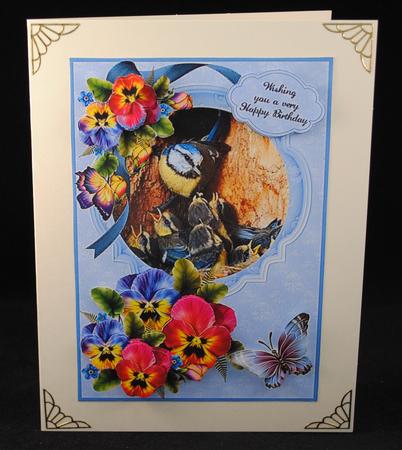Natures Way Pansies by Yvonne Middleton