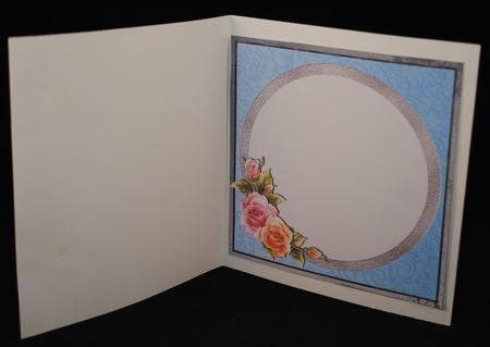 Rosy Glow Roses Insert by Yvonne Middleton