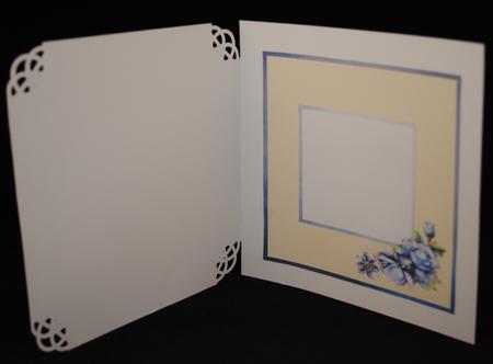 Roses & Butterfly Insert by Yvonne Middleton