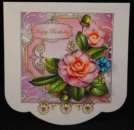 Pink Camelia by Yvonne Middleton