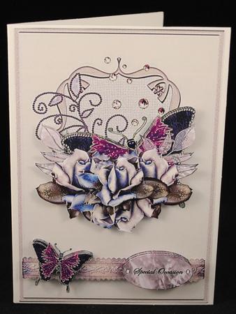 Purple Sparkling Beauty by Yvonne Middleton