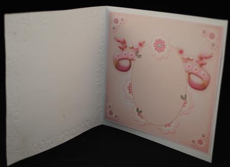 Prettiest Party Decoupage Card Insert by Yvonne Middleton