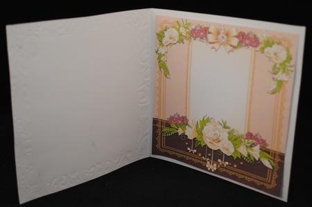 Pink Caramel Kisses Card Insert by Yvonne Middleton