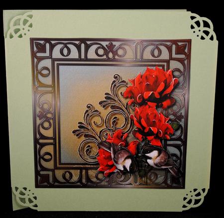 Precious Birds & Roses 5 by Yvonne Middleton