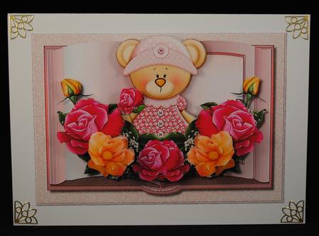 Book of Roses Cute by Yvonne Middleton