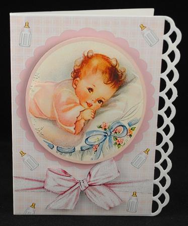Gorgeous Vintage Baby Girl by Yvonne Middleton