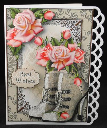 Steampunk Boots & Edwardian Roses by Yvonne Middleton