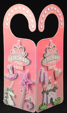 Little Princess Door Hanger with Decoupage by Yvonne Middleton