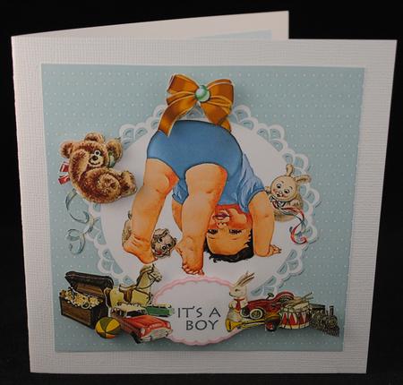It's a Boy 2 Decoupage Mini Kit by Yvonne Middleton