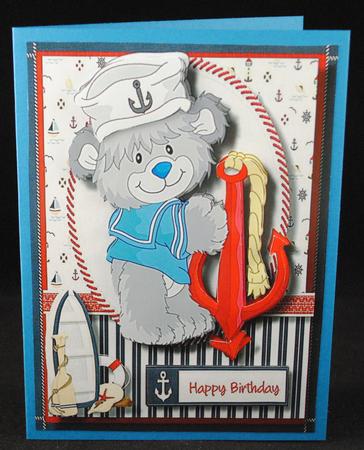 Little Anchor Bear  by Yvonne Middleton