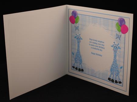 Jungle Giraffe Insert to Match Cup603504_719 by Yvonne Middleton