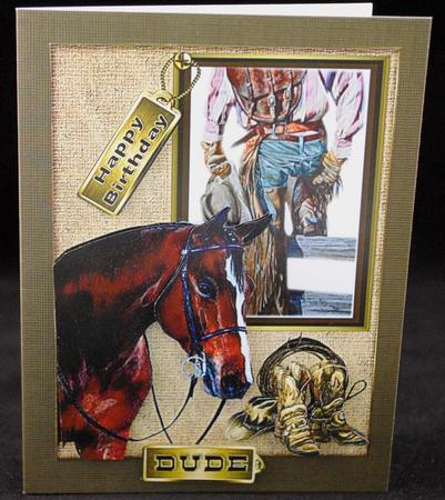 Cowboy Dude Birthday by Yvonne Middleton