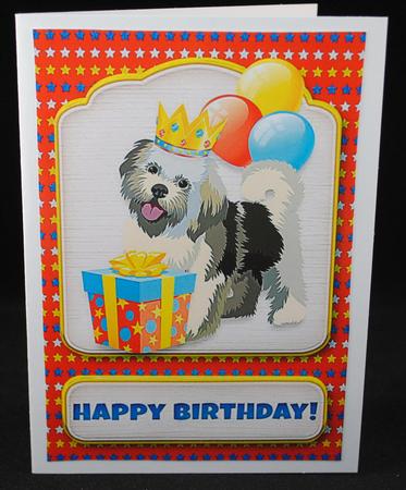 Happy Birthday from the Furball by Yvonne Middleton