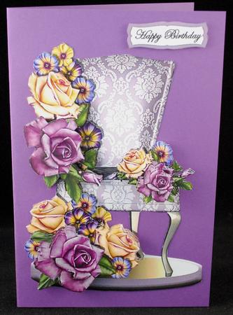 Vintage Lounging - the Dressing Room Chair by Yvonne Middleton