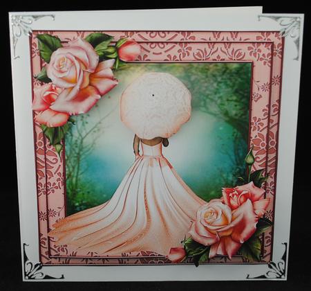 Pretty Pink Parasol Mini Kit by Yvonne Middleton