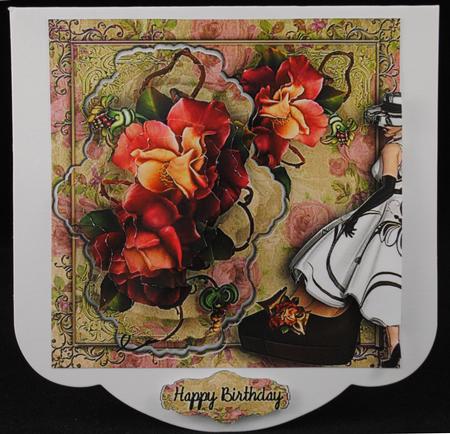 Bindi Shine Female Card by Yvonne Middleton