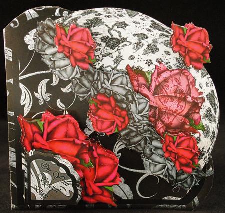 Shell Shaped Edgy - Monochrome Moments by Yvonne Middleton