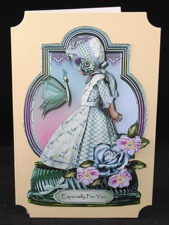 Bonnet Girl by Yvonne Middleton