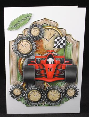 All the Time Car Racing by Yvonne Middleton