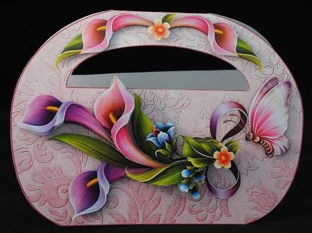 Lovely Lilies Basket Mini-kit by Yvonne Middleton