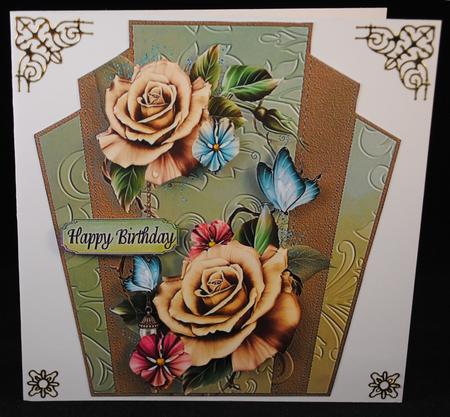 Beautiful Moonlight Roses by Yvonne Middleton