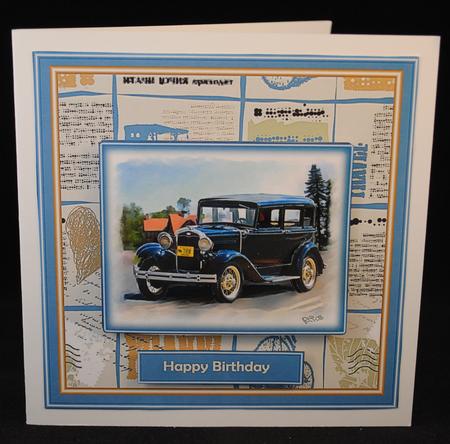 Travel by Vintage Car by Yvonne Middleton