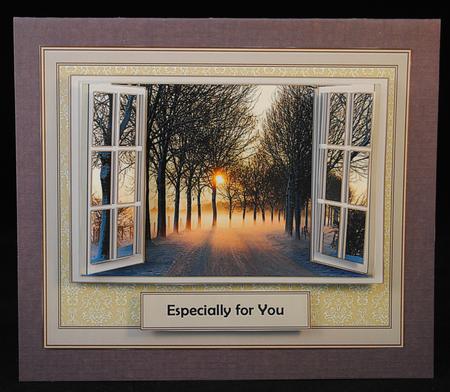 Winter Sunset by Yvonne Middleton