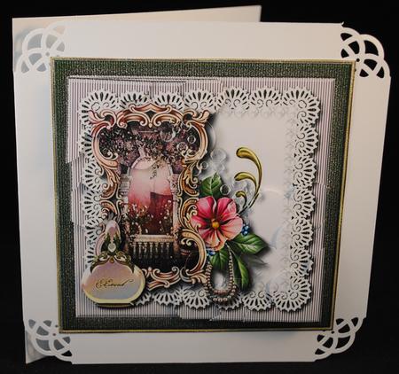 Flowers & Purfume Double Corner Stacker Mini Kit by Yvonne Middleton