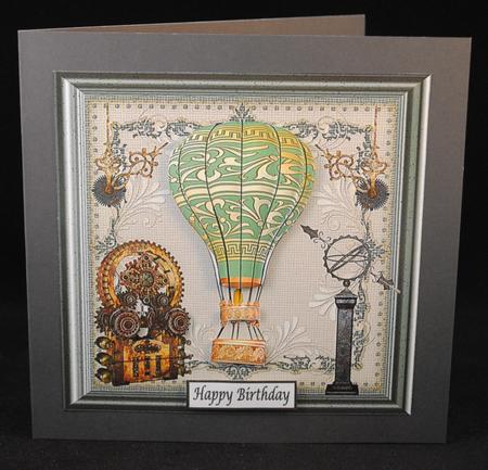 Steampunk Hot Air Balloon Topper 7 by Yvonne Middleton